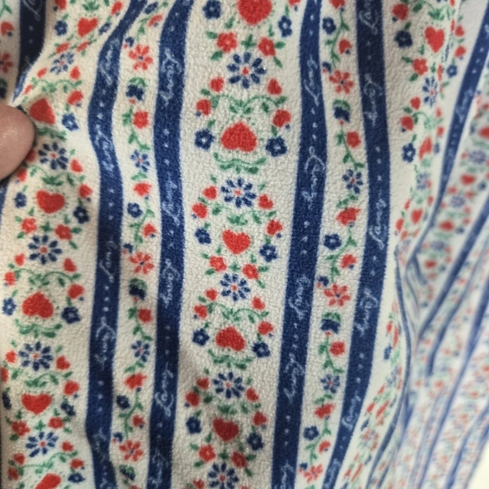 Lanz Floral Alpine Tyrolean Lace Nightgown Girls